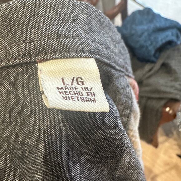 University of Montana Grizzlies Plaid Flannel Shirt LARGE Oversized Football UM - Picture 5 of 7